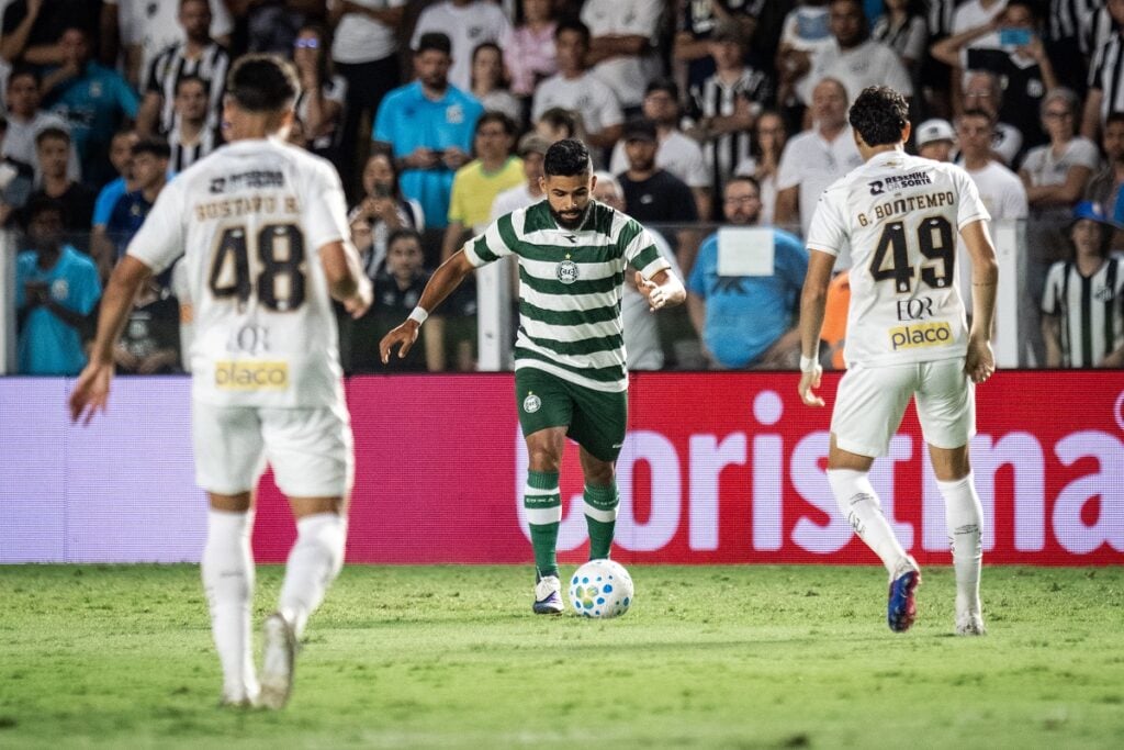 Felipe Jonatan em Santos x Coritiba