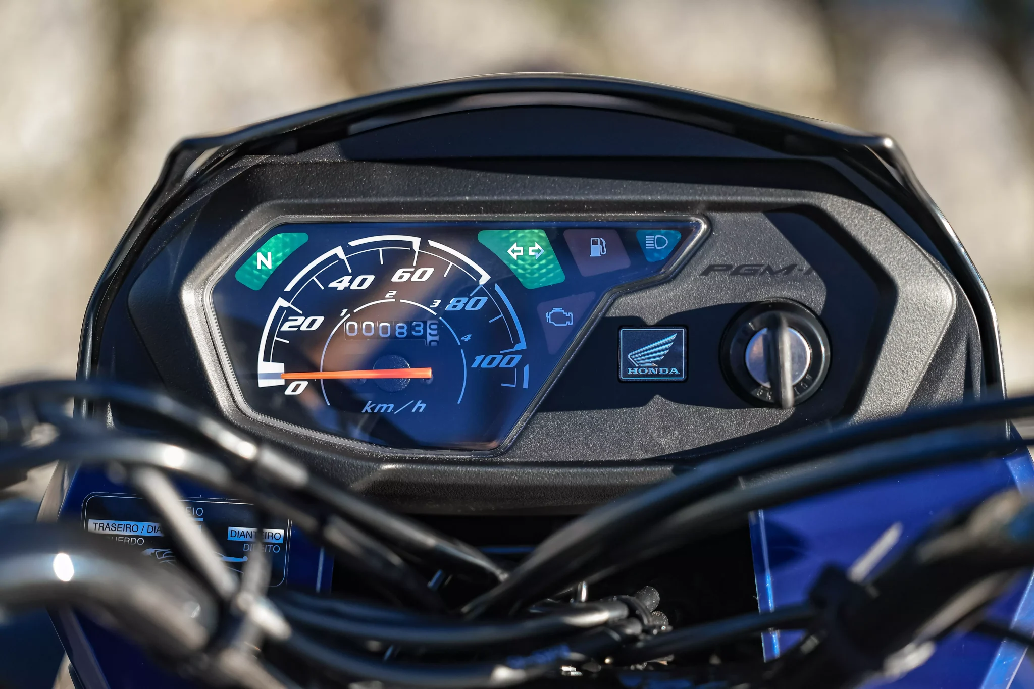 Novo design da Honda Pop 110i ES 2027