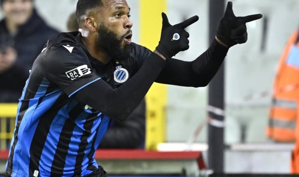 O atacante Igor Thiago