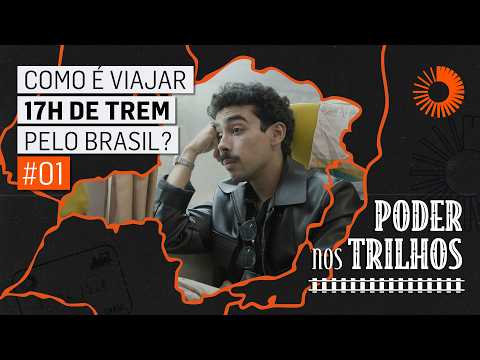 Reportagem sobre o trem diário no Brasil