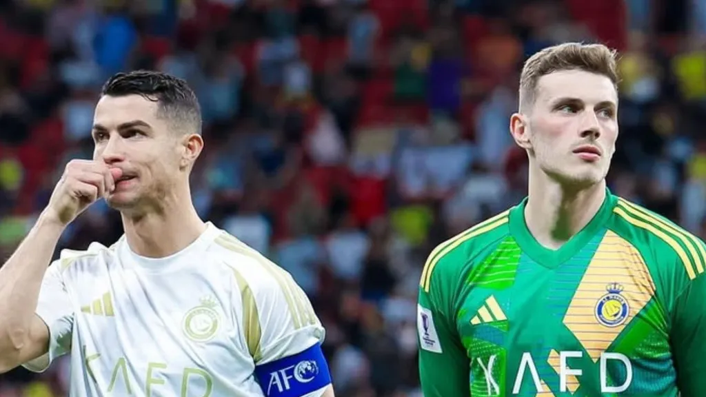 Cristiano Ronaldo e Bento no Al-Nassr