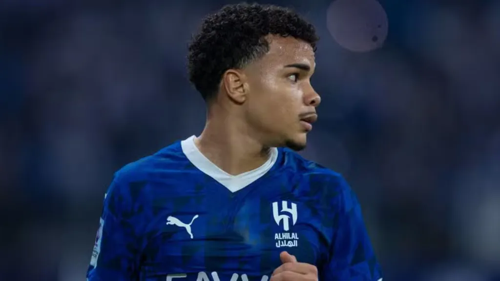 Kaio César em ação. Foto: Divulgação/Al Hilal.