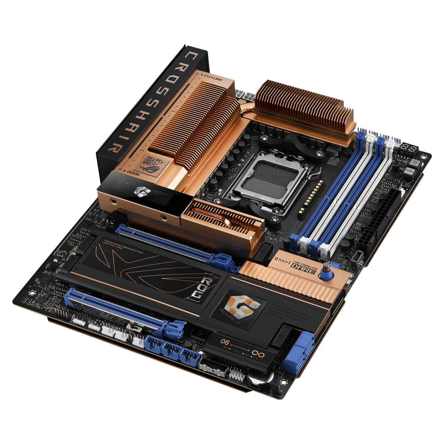 Desempenho da placa-mãe ASUS ROG Crosshair 2006