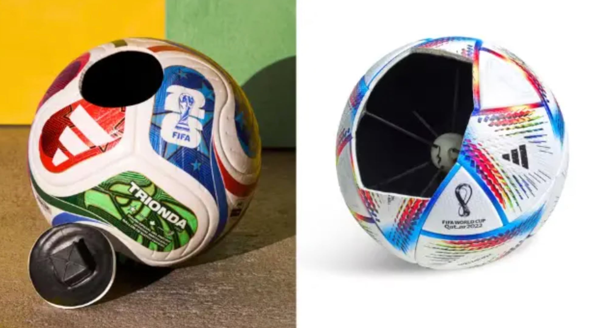 Chip da nova Trionda, da Adidas, embutido na camada interna.