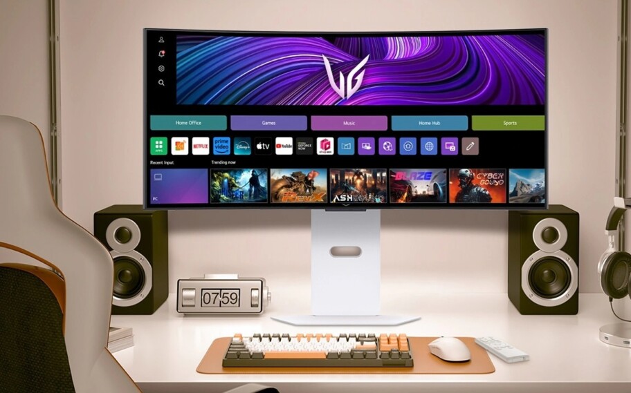 LG lança primeiro monitor gamer UltraGear OLED com sistema webOS