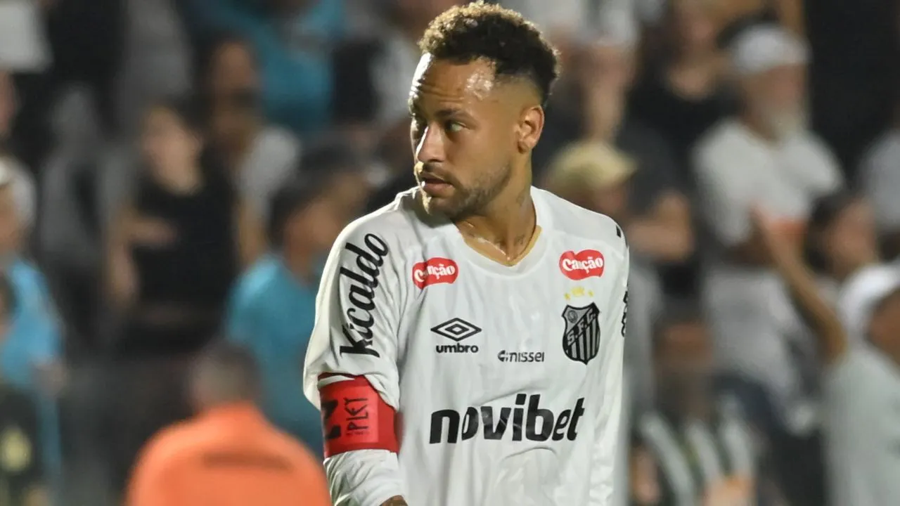 Neymar em campo