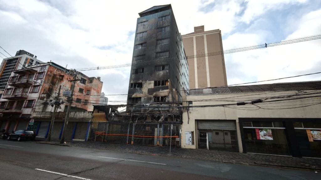 Estragos causados pelo fogo