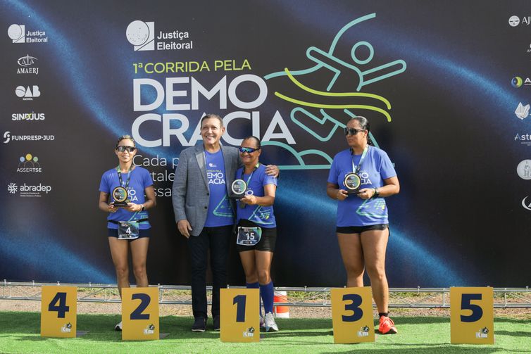 1ª Corrida pela democracia - Justiça Eleitoral - 09.08.2026 Foto: Jamile Ferraris/TSE