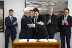 Edson Fachin e Gabriel Galípolo