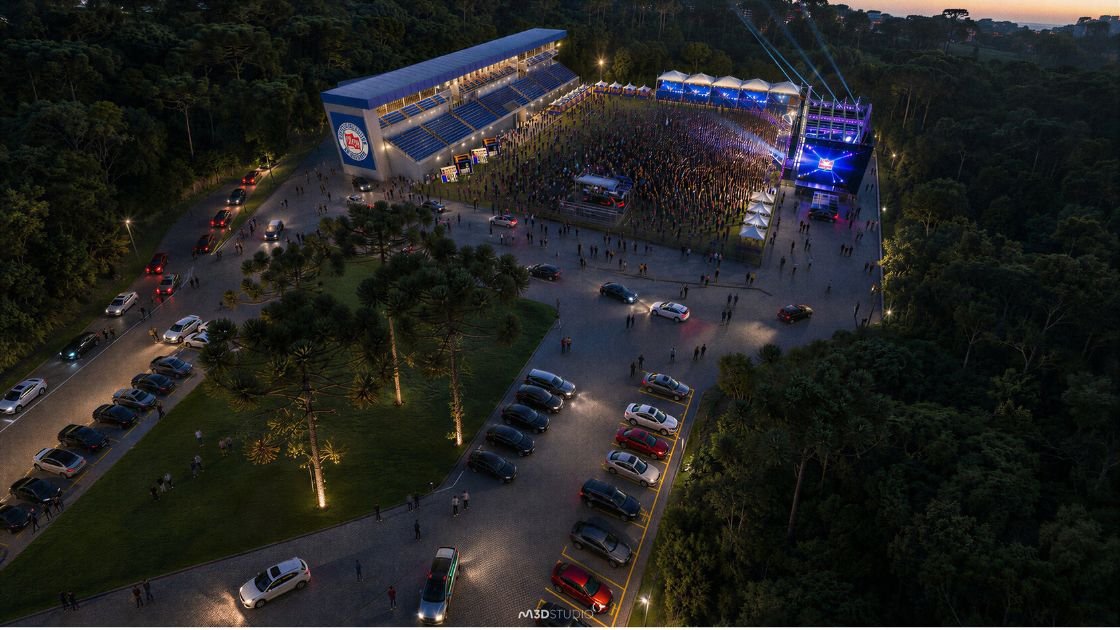 Arena Gramadense - Vista geral do projeto