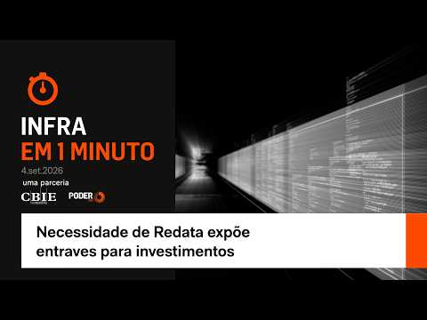 Análise do Redata no programa Infra em 1 Minuto