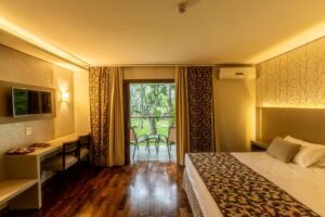 Apartamento luxo com vista para o jardim