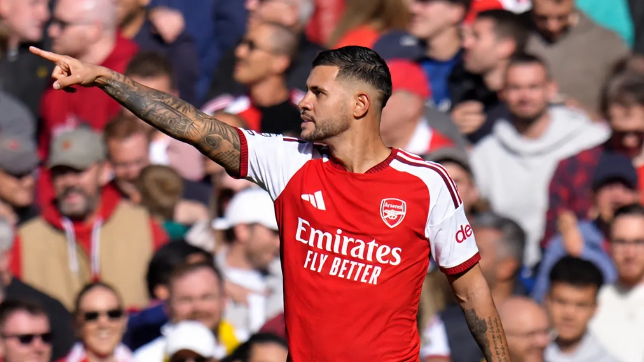 Bruno Guimarães no Arsenal