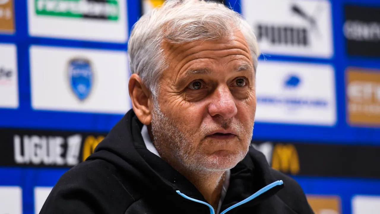 Bruno Genesio, técnico do Marseille